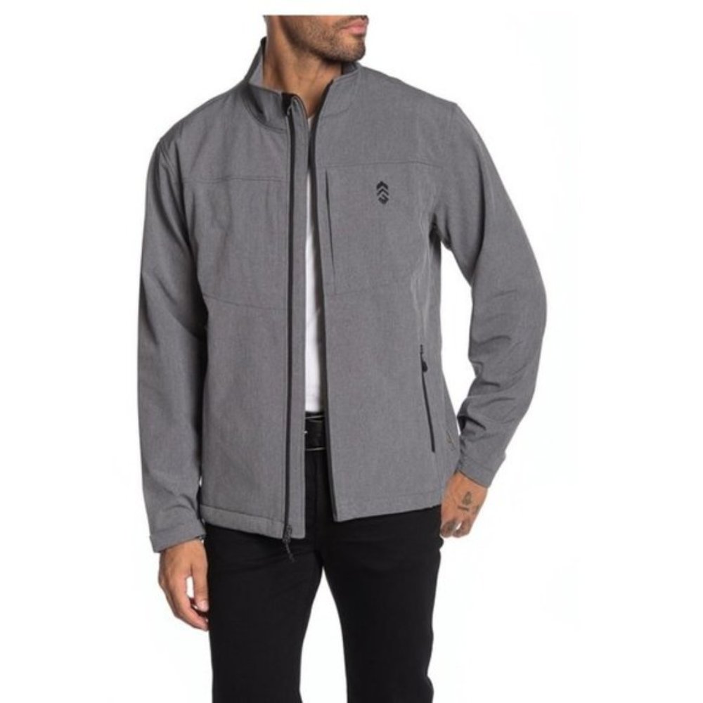 Free Country Piece Dye Super Soft Shell Front Zip